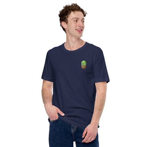 DasMelohxD - Essenzielles-Unisex-T-Shirt mit beidseitigem Druck