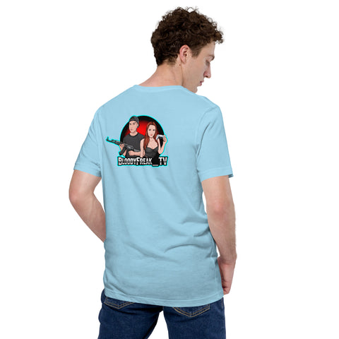 bloodyfreak_tv - Herren-T-Shirt mit Druck