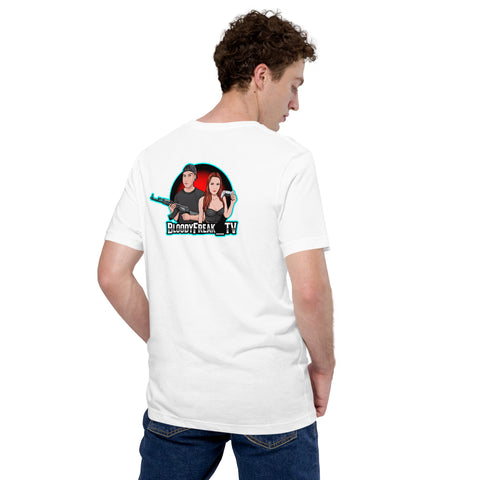 bloodyfreak_tv - Herren-T-Shirt mit Druck