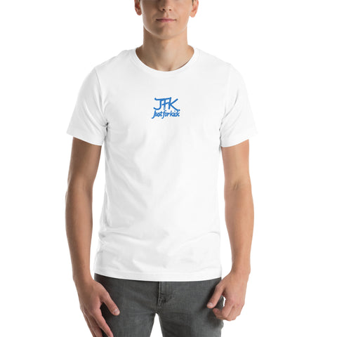 rene_jfk - Unisex-T-Shirt mit Stick und Druck