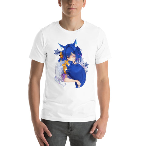 icykaty - Unisex-T-Shirt "Hugtail" mit Druck