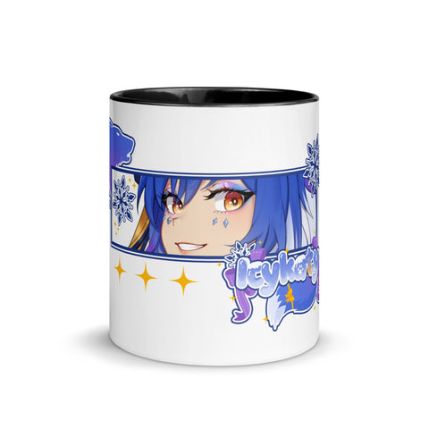 icykaty - Weiße Tasse mit gefärbter Innenseite