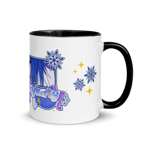 icykaty - Weiße Tasse mit gefärbter Innenseite