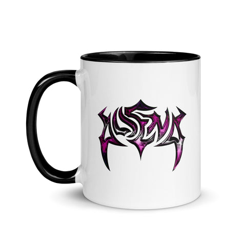 alienaxo - Weiße Tasse mit gefärbter Innenseite