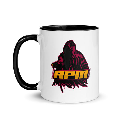 RPM - Weiße Tasse mit gefärbter Innenseite