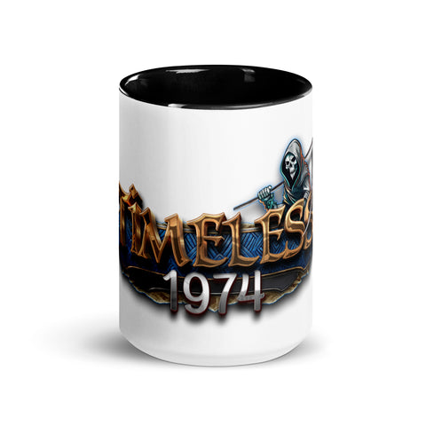 Timeless1974 - Weiße Tasse mit gefärbter Innenseite