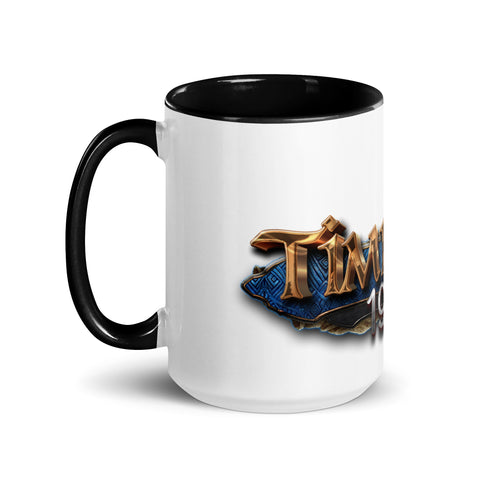 Timeless1974 - Weiße Tasse mit gefärbter Innenseite