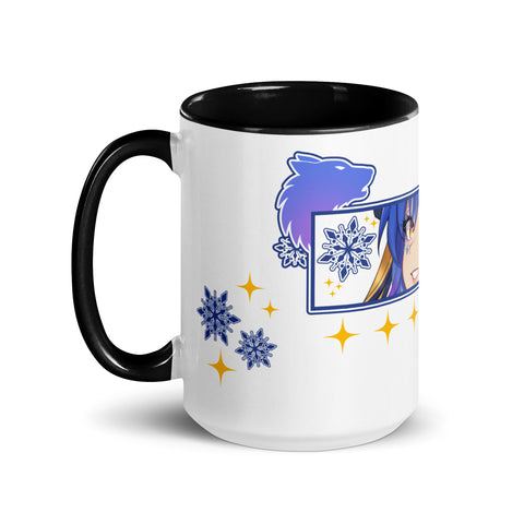 icykaty - Weiße Tasse mit gefärbter Innenseite