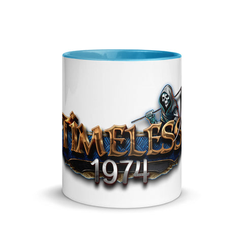 Timeless1974 - Weiße Tasse mit gefärbter Innenseite