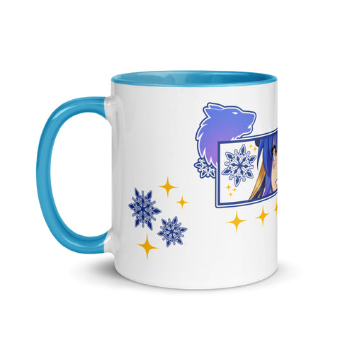 icykaty - Weiße Tasse mit gefärbter Innenseite