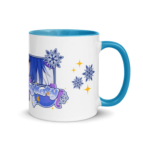 icykaty - Weiße Tasse mit gefärbter Innenseite