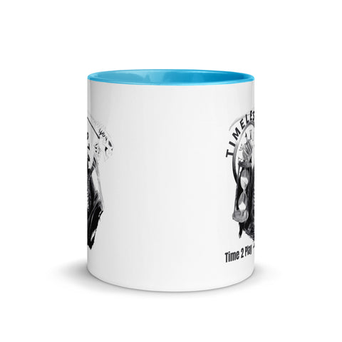 Timeless1974 - Weiße Tasse mit gefärbter Innenseite
