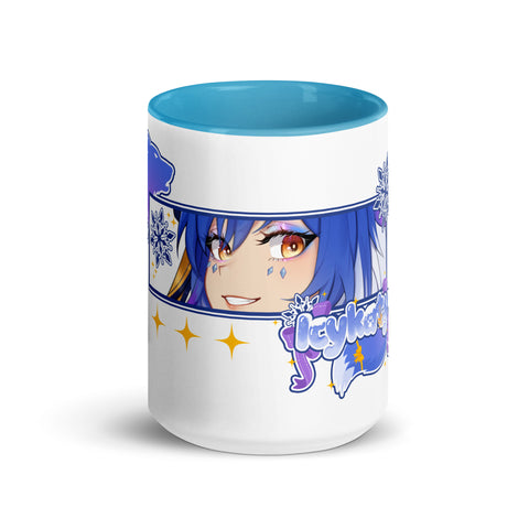 icykaty - Weiße Tasse mit gefärbter Innenseite