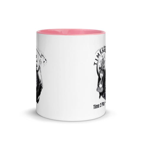 Timeless1974 - Weiße Tasse mit gefärbter Innenseite