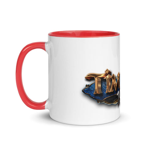 Timeless1974 - Weiße Tasse mit gefärbter Innenseite