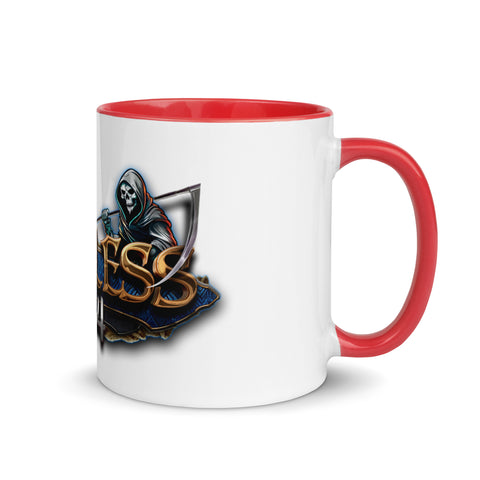 Timeless1974 - Weiße Tasse mit gefärbter Innenseite