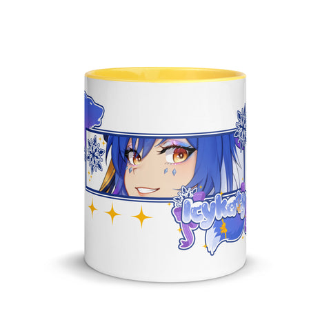 icykaty - Weiße Tasse mit gefärbter Innenseite
