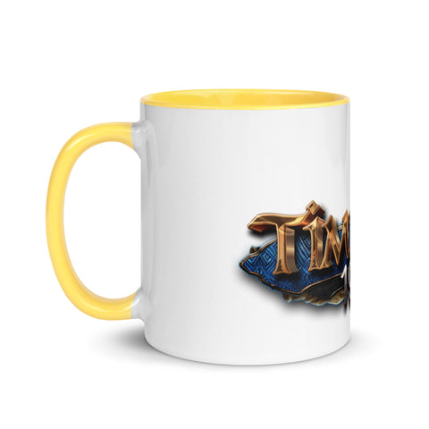Timeless1974 - Weiße Tasse mit gefärbter Innenseite