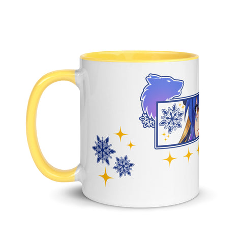 icykaty - Weiße Tasse mit gefärbter Innenseite