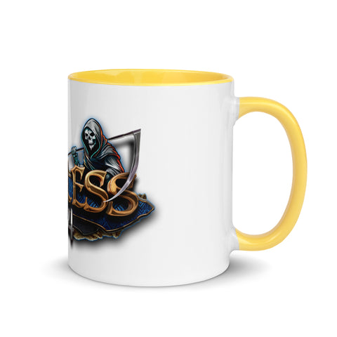Timeless1974 - Weiße Tasse mit gefärbter Innenseite