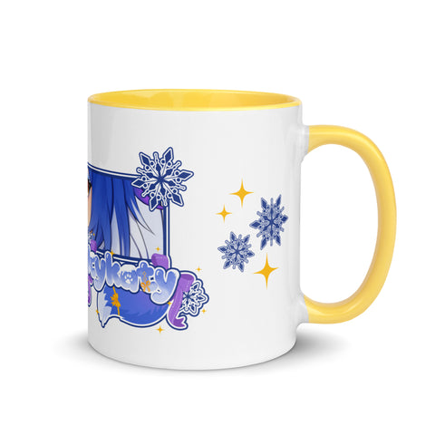 icykaty - Weiße Tasse mit gefärbter Innenseite