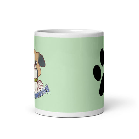 Annatommsy - Weiße, glänzende Tasse