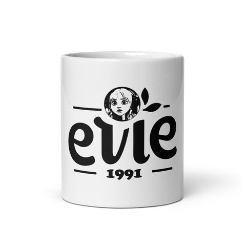 1991Evie - Weiße, glänzende Tasse
