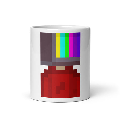 thedannicraft - Weiße, glänzende Tasse
