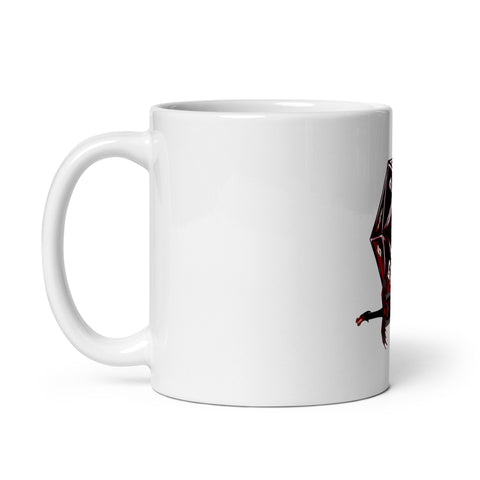 RPG_Desaster - Weiße, glänzende Tasse