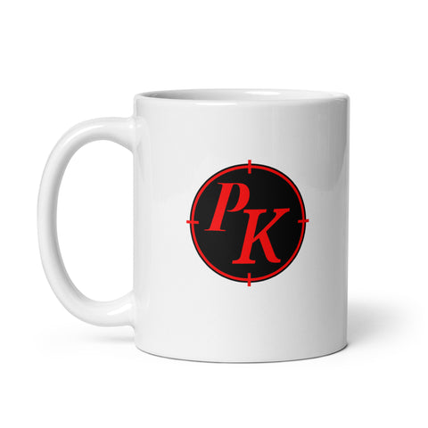 pixelkev_ - Weiße, glänzende Tasse