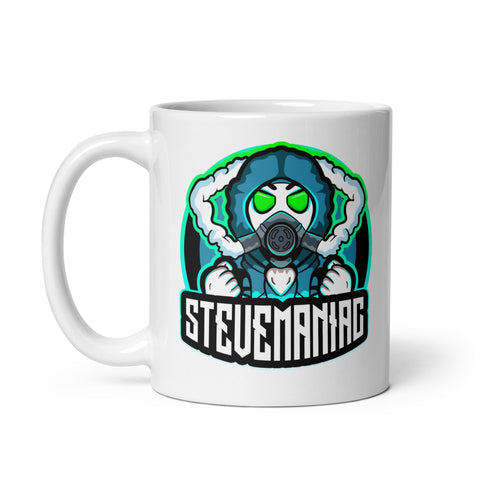 Stevemaniac96 - Weiße, glänzende Tasse