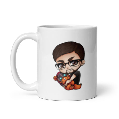 Larryfromspain - Weiße, glänzende Tasse