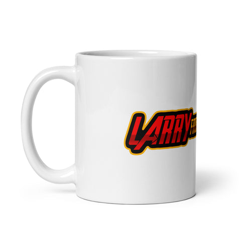 Larryfromspain - Weiße, glänzende Tasse