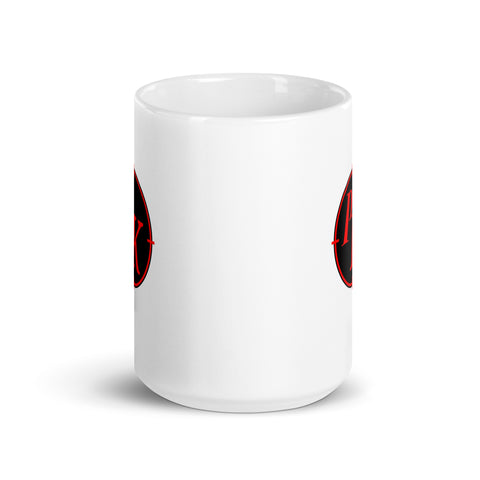 pixelkev_ - Weiße, glänzende Tasse