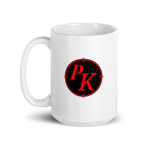 pixelkev_ - Weiße, glänzende Tasse