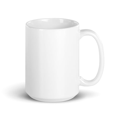 Melinamagus - Weiße, glänzende Tasse