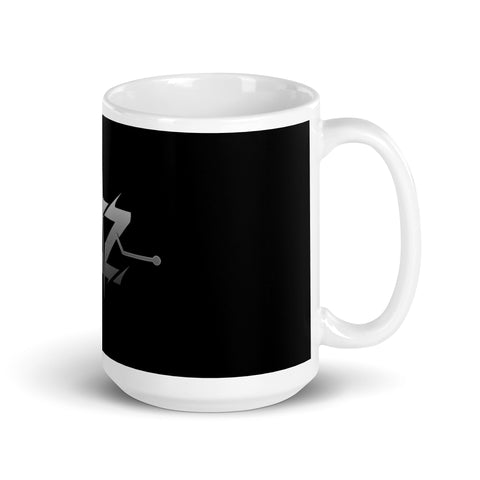 CalvinZockt1 - Weiße, glänzende Tasse