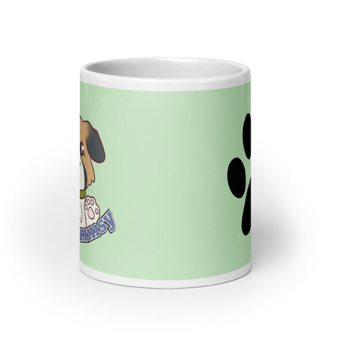 Annatommsy - Weiße, glänzende Tasse