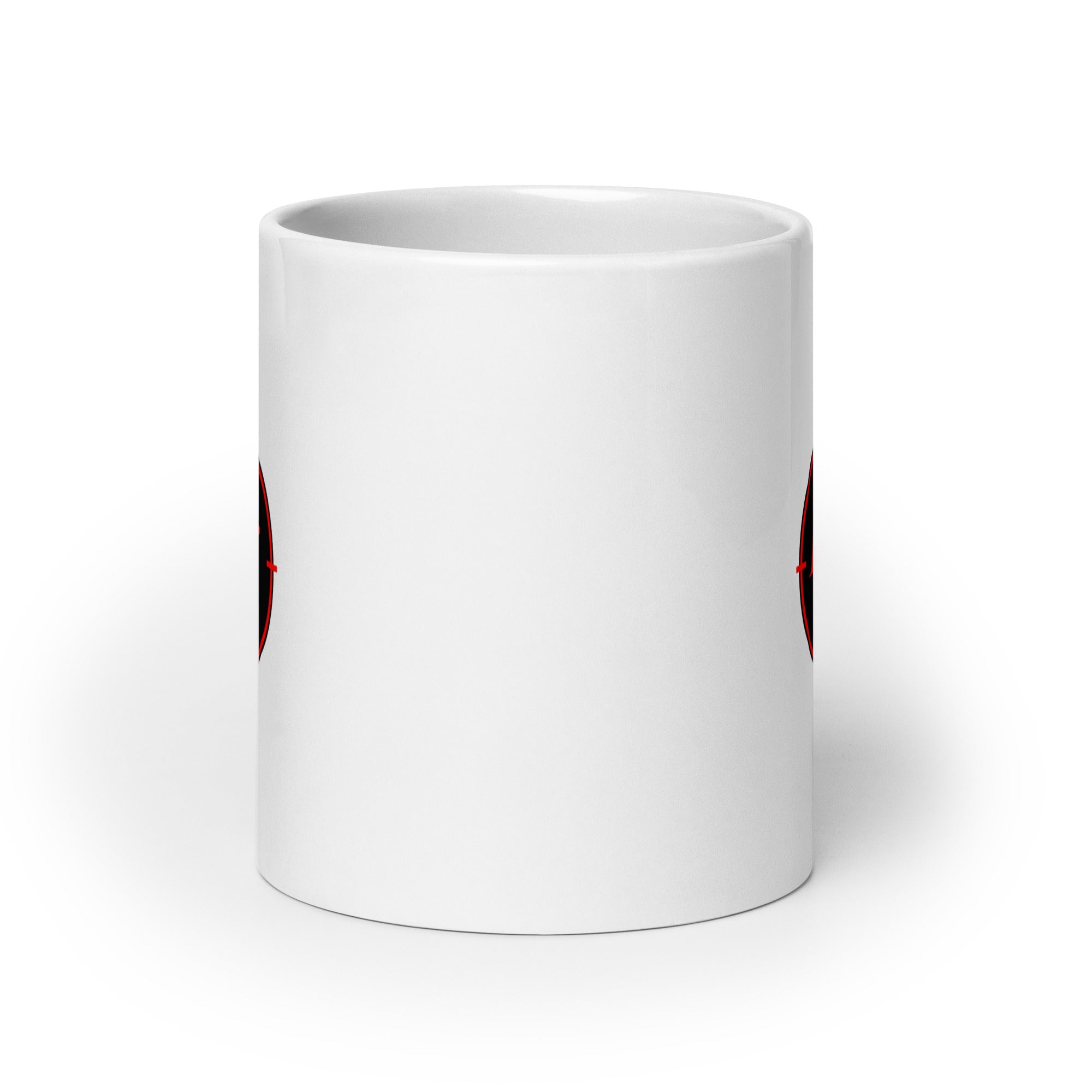pixelkev_ - Weiße, glänzende Tasse