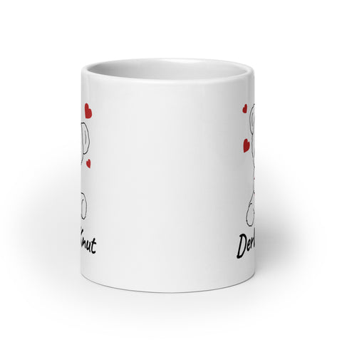 DerWutKnut - Weiße, glänzende Tasse