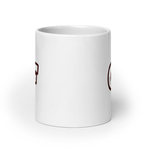 Feudler - Weiße, glänzende Tasse