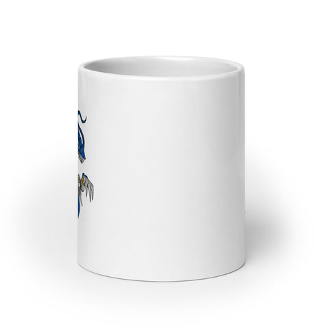 Akamoru - Weiße, glänzende Tasse