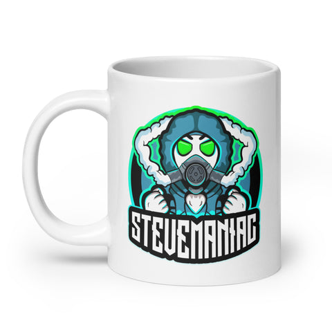 Stevemaniac96 - Weiße, glänzende Tasse