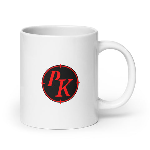 pixelkev_ - Weiße, glänzende Tasse