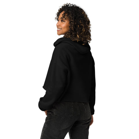 Sekiriko - Damen-Cropped-Hoodie mit Stick