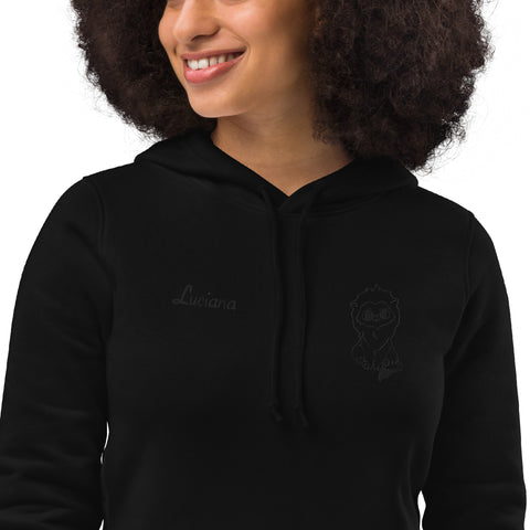 luciana_lionsister - Damen-Bio-Hoodie mit Stick