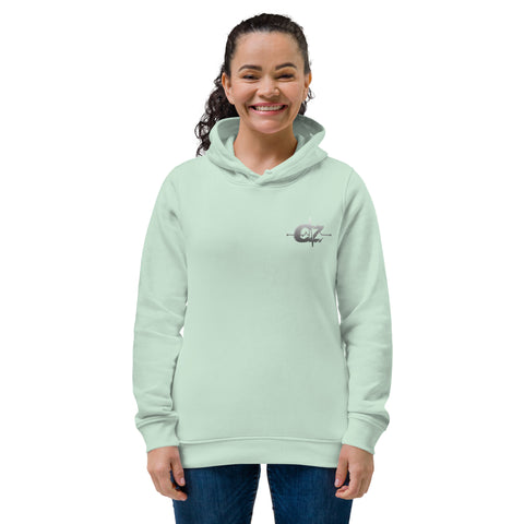 CalvinZockt1 - Enganliegender-Damen-Bio-Hoodie mit Druck