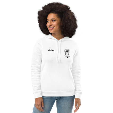 luciana_lionsister - Damen-Bio-Hoodie mit Stick