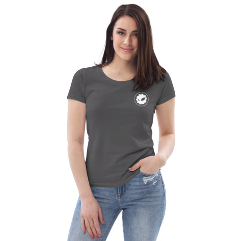 kookooloores - Damen-T-Shirt aus Bio-Baumwolle mit beidseitigem Druck