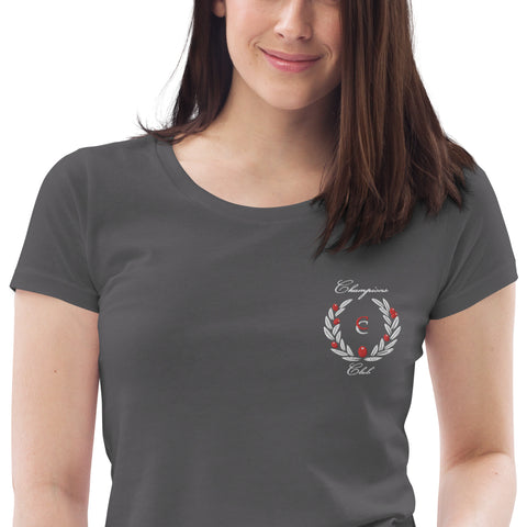 KevOnlyOne1 - Damen-T-Shirt mit Stick und Druck